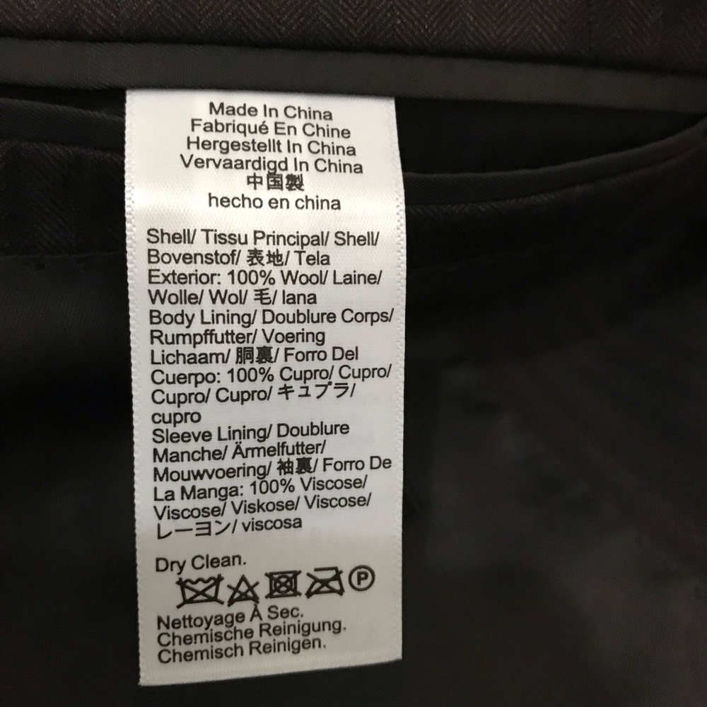 NWT J.Crew Crosby Men's Classic Brown Blazer Size 42R - Picture 7 of 7